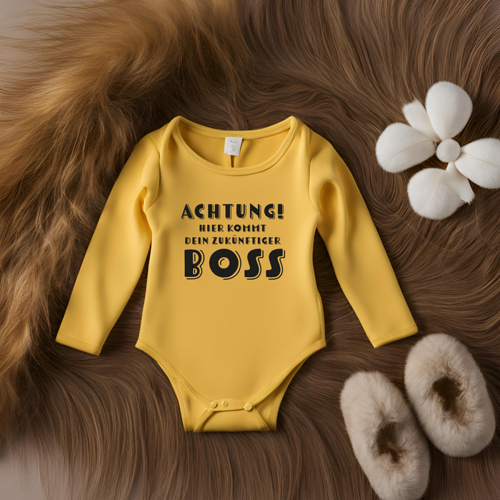 Baby Bio-Langarm-Body - Boss