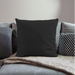 Sofakissen mit Füllung 44 x 44 cm - Personalisierbar - Schwarz