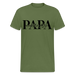 Coolster Papa Männer Gildan Heavy T-Shirt - Militärgrün