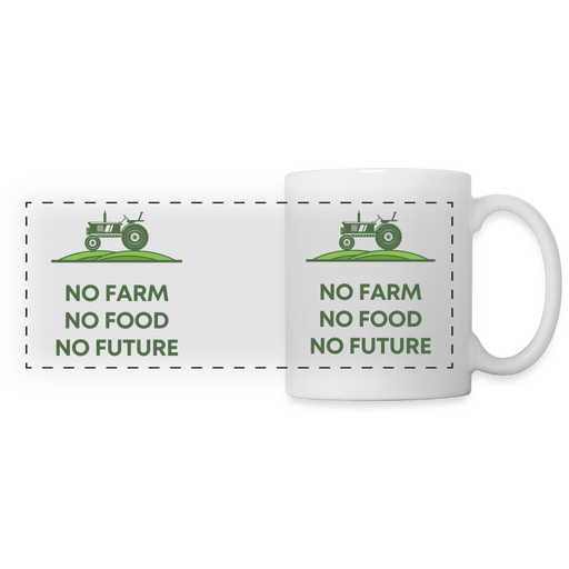 No Farm No Food No Future - weiß