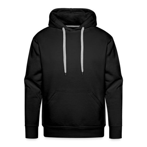 Männerhoodie Personalisierbar - Schwarz