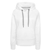 Frauenhoodie Personalisierbar - weiß