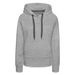 Frauenhoodie Personalisierbar - Grau meliert