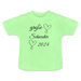 Baby T-Shirt - Igroße Schwester 2024 - Mintgrün