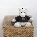 MiniFeet® Esel Pelle Regenbogen Naturfarben - Schwarz