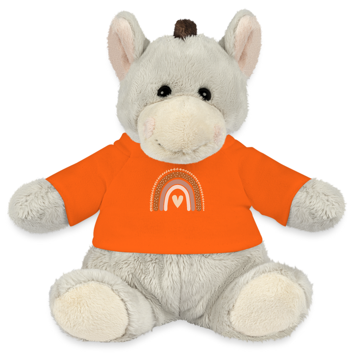 MiniFeet® Esel Pelle Regenbogen Naturfarben - Goldorange