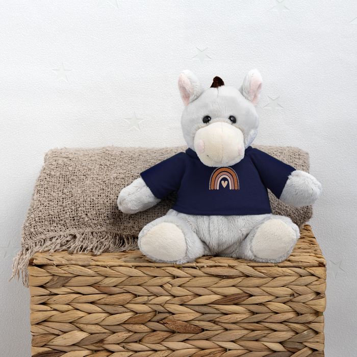MiniFeet® Esel Pelle Regenbogen Naturfarben - Navy