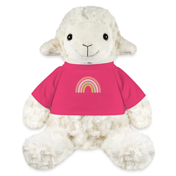 MiniFeet® Schaf Annika Regenbogen Pastell - Pink