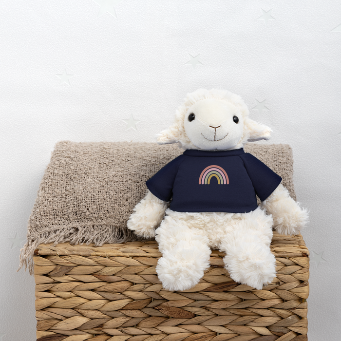 MiniFeet® Schaf Annika Regenbogen Pastell - Navy