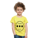 Kinder Heavy Cotton T-Shirt Schulkind 2024 mit drei Sternen - Gelb