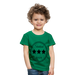 Kinder Heavy Cotton T-Shirt Schulkind 2024 mit drei Sternen - Kelly Green