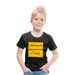 Kinder Heavy Cotton T-Shirt Schulkind 2024 mit drei Sternen - Anthrazit