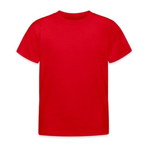 Kinder T-Shirt - Personalisierbar - Rot